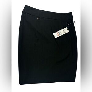 Calvin Klein Classic Black Pencil Skirt Size 4 - Timeless Professional Chic